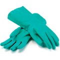 Pip Unlined Unsupported Nitrile Gloves, 15 Mil, Green, L 50-N140G/L